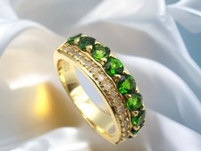 Gj69 chromdiopsid 14ct gebraucht kaufen  Rüsselsheim am Main