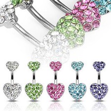 Bauchnabel piercing herz gebraucht kaufen  Crimmitschau