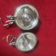 Pair lucas chrome for sale  STOURBRIDGE
