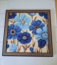 Crewel large blue for sale  Mechanic Falls