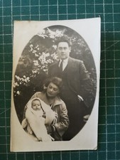 vs342 photographie circa 1940 couple avec bébé, usado comprar usado  Enviando para Brazil