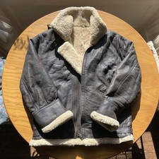 Shearling aviator sheepskin for sale  NORTH WALSHAM