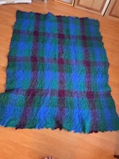Mohair mix throw for sale  HAILSHAM