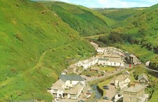Postcard cornwall boscastle for sale  NEW MILTON
