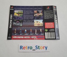 Usado, Sony Playstation PS1 - USA Racing - Jaquette Arrière / Back Cover comprar usado  Enviando para Brazil