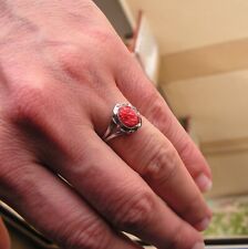 Anello corallo rosso usato  Torre del Greco