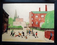 Oil painting lowry for sale  NOTTINGHAM