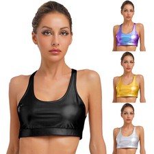 Damen glänzend crop gebraucht kaufen  Bremen