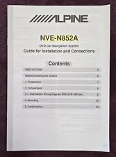 Alpine nve n852a for sale  Levittown