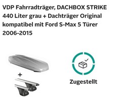 Vdp dachbox fargrradträger gebraucht kaufen  Rheine