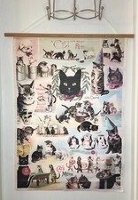 Whimsical cat illustration for sale  Austin