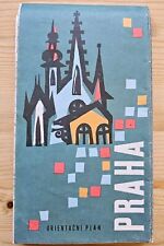 Vintage praga map for sale  LONDON