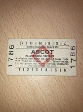 Platform. ticket for sale  WOLVERHAMPTON