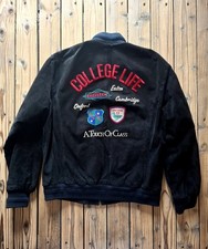 Blouson cuir varsity d'occasion  Ballancourt-sur-Essonne
