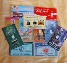 Ten assorted 24k for sale  HOVE