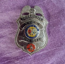 Abzeichen feuerwehr york gebraucht kaufen  Teningen