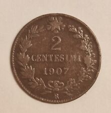 Centesimi 1907 vittorio usato  Livorno