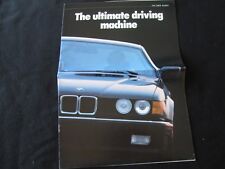 1988 bmw catalog for sale  La Jolla