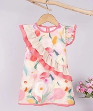 Niedliches mädchenkleid blume gebraucht kaufen  Paderborn