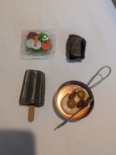 Ímãs de geladeira vintage salada, frigideira, fudge pop, trufa de chocolate  comprar usado  Enviando para Brazil