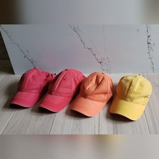 Lote de chapéus GAP 4 peças bonés pai lavados laranja vermelho bola de fogo caiaque beisebol Y2K OSFA comprar usado  Enviando para Brazil