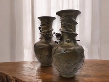 Pair japanese bronzed for sale  HOVE