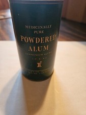 Vintage alum powder for sale  Demotte