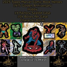 Novo Venom 2025 Topps Marvel Comic Book Heroes 1975 1X Estojo Player Break #1 comprar usado  Enviando para Brazil