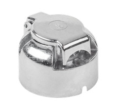 Gniazdo przyczepy 7-pinowe 12/24V wtyk aluminium przyczepki na sprzedaż  PL