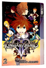 LKN Kingdom Hearts II Vol 2 Disney 1990 Shiro Amano Anime SC Book FREE SHIP comprar usado  Enviando para Brazil