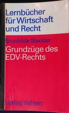 Grundzüge edv recht gebraucht kaufen  Koblenz