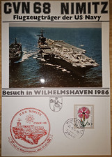Faltblatt flugzeugträger navy gebraucht kaufen  Boizenburg/ Elbe