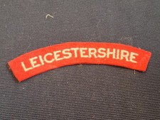 Leicestershire regiment cloth for sale  GRIMSBY