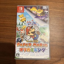 Paper mario origami usato  Spedire a Italy