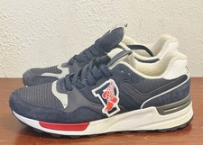 Usado, Tênis Polo Ralph Lauren Trackstar 100 Masculino Logotipo Asa 8D Azul Marinho Vermelho Branco comprar usado  Enviando para Brazil