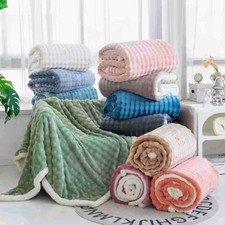 Cobertor de lã macio macio macio sofá-cama quente aconchegante várias cores/tamanhos comprar usado  Enviando para Brazil