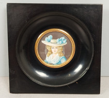 Peinture miniature peint d'occasion  Yffiniac