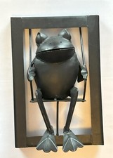 Metall wanddeko frosch gebraucht kaufen  Herne