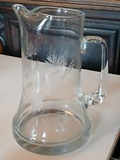 Dekorativer glaskrug wasserkru gebraucht kaufen  Halle
