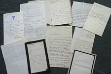 Collection manuscrits lettres d'occasion  Parthenay