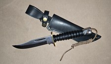 Handgemachtes jagdmesser leder gebraucht kaufen  Stadtallendorf
