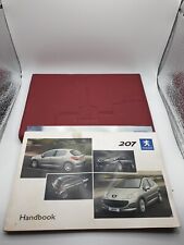 Peugeot 207 Manual do Proprietário e Carteira 2008 Modelo AN.06207.0030 comprar usado  Enviando para Brazil