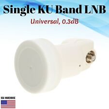 Placa de satélite linear universal banda KU LNB LNBF 0.3dB FTA HD 1 porta comprar usado  Enviando para Brazil