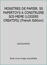 Monstres papier. papertoys d'occasion  Expédié en Belgium