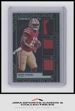 2019 Obsidian #MM-20 Deebo Samuel Mosaico Material Elétrico Etch Verde #/25 comprar usado  Enviando para Brazil