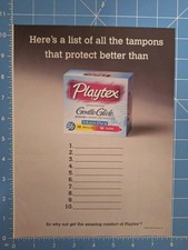Playtex tampons gentle for sale  Goffstown