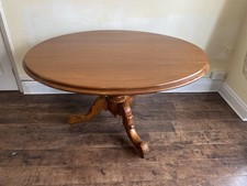 Oval pedestal dining for sale  LIVERPOOL