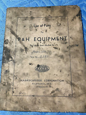Harnischfeger corporation equi for sale  Manteno