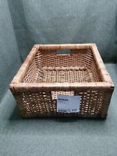 Ikea rattan baskets. for sale  WORTHING