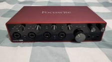 Interfaz de audio USB Focusrite Scarlett 18i8 3ª generación segunda mano  Embacar hacia Mexico